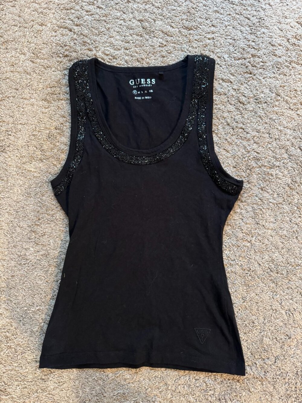 Guess Black Tank Top